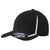 Sport-Tek Black/White Flexfit Performance Colorblock Cap