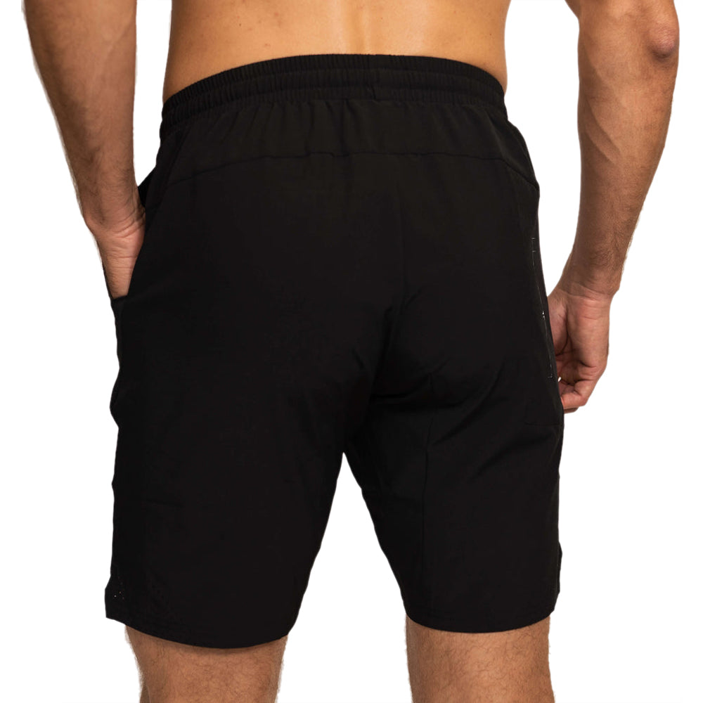 UNRL Men's Black Stride Short