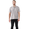 Stormtech Men's Grey Mix Torrente Short Sleeve Polo