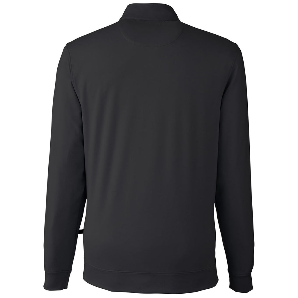 Swannies Golf Men's Black/Marine McKinnon Quarter Zip