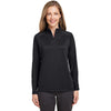 Swannies Golf Women's Black Cook Quarter Zip