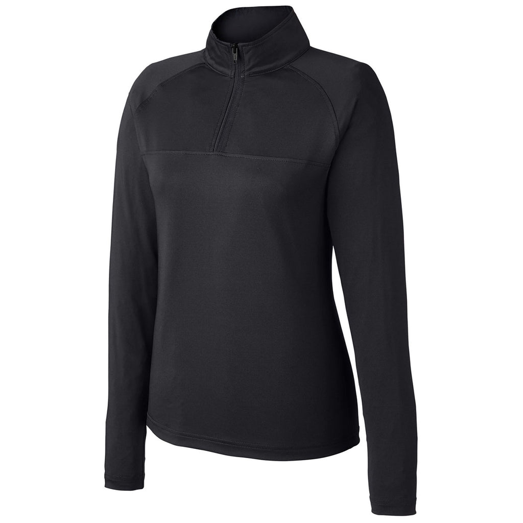 Swannies Golf Women's Black Cook Quarter Zip