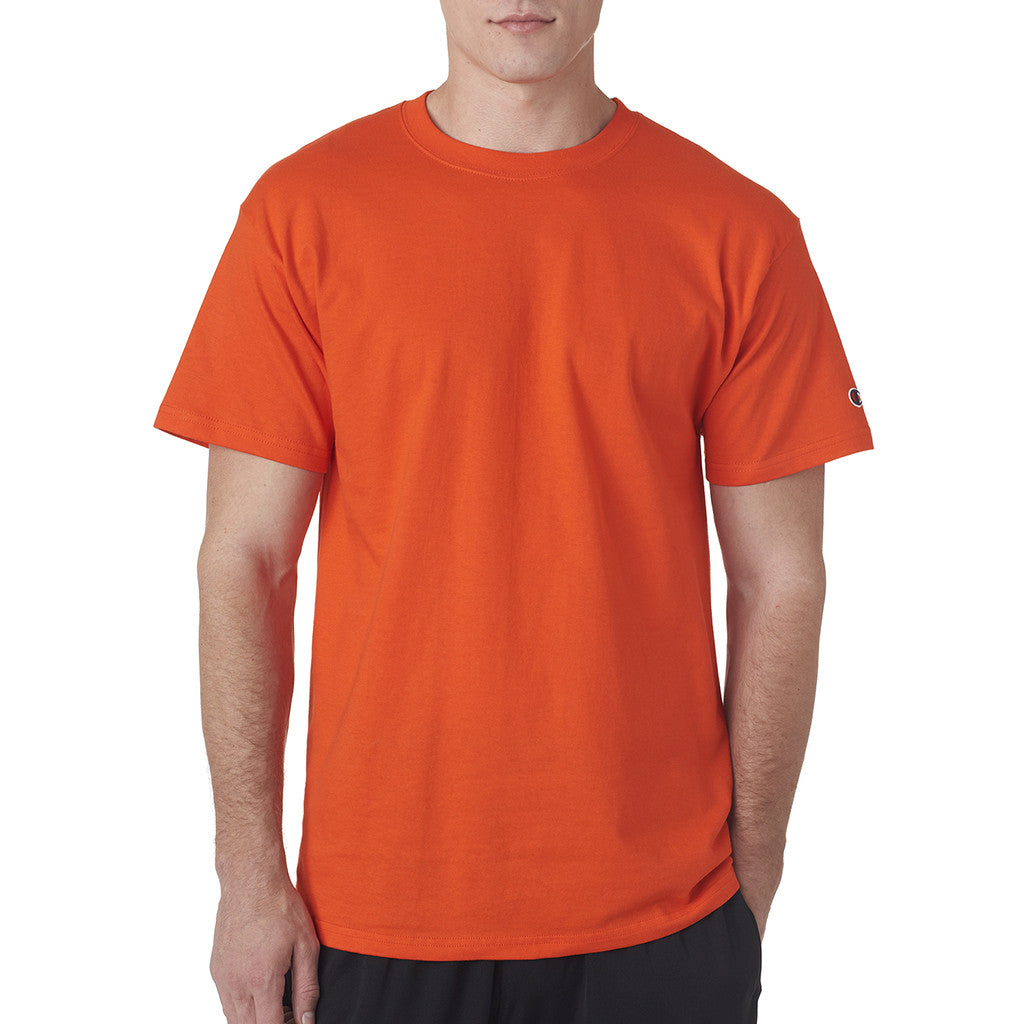 Champion Men's Orange S/S T-Shirt