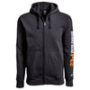 Timberland Men's Black Hood Honcho Full Zip Sweatshirt