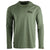 Timberland Men's Burnt Olive Core Reflective Pro Logo Long Sleeve T-Shirt