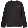 Timberland Men's Black Wicking Good Sport Long-Sleeve T-Shirt