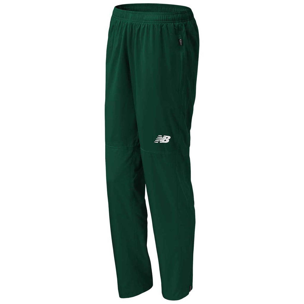 New Balance Women's Team Dark Green Athletics Warm-Up Pant