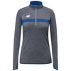 New Balance Women's Team Royal Athletics Half Zip