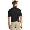 CornerStone Men's Black Tall Lightweight Snag Proof Polo