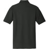 Port Authority Men's Deep Black Tall Core Classic Pique Polo