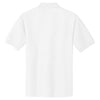 Port Authority Men's White Tall Silk Touch Polo