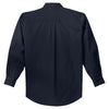 Port Authority Men's Classic Navy/Light Stone Tall Long Sleeve Easy Care Shirt