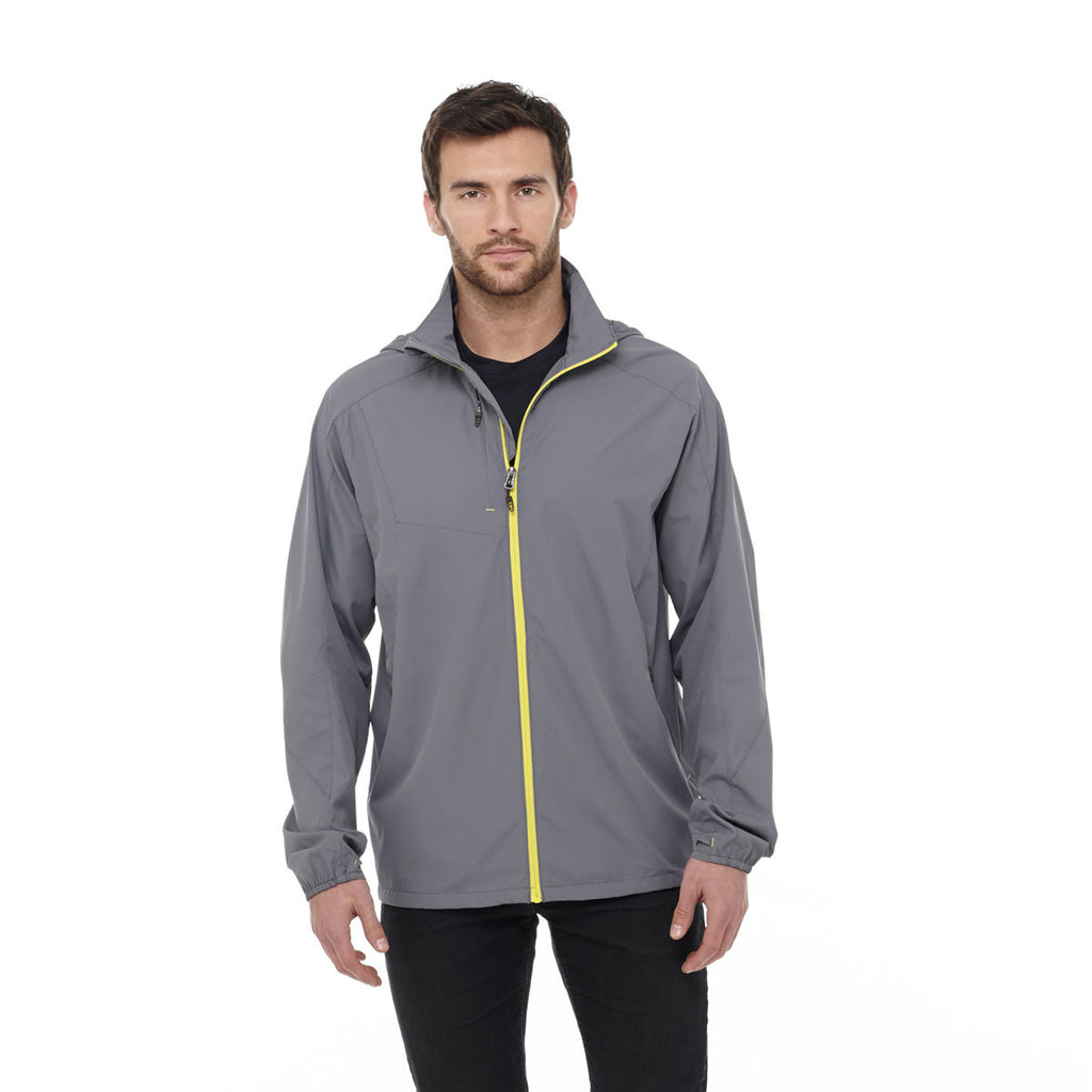 Elevate Men's Steel Grey Flint Lightweight Jacket