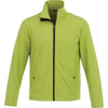 Elevate Men's Dark Citron Green Karmine Softshell Jacket