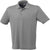 Elevate Men's Steel Grey Moreno Short Sleeve Polo