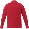 Elevate Men's Team Red Mori Long Sleeve Polo