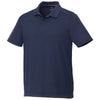 Elevate Men's Vintage Navy Amos Eco Short Sleeve Polo