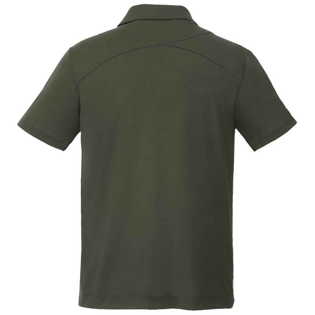 Elevate Men's Loden Amos Eco Short Sleeve Polo