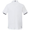 Elevate Men's White/Grey Storm Cerrado Short Sleeve Polo