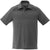 Elevate Men's Heather Dark Charcoal Antero Short Sleeve Polo