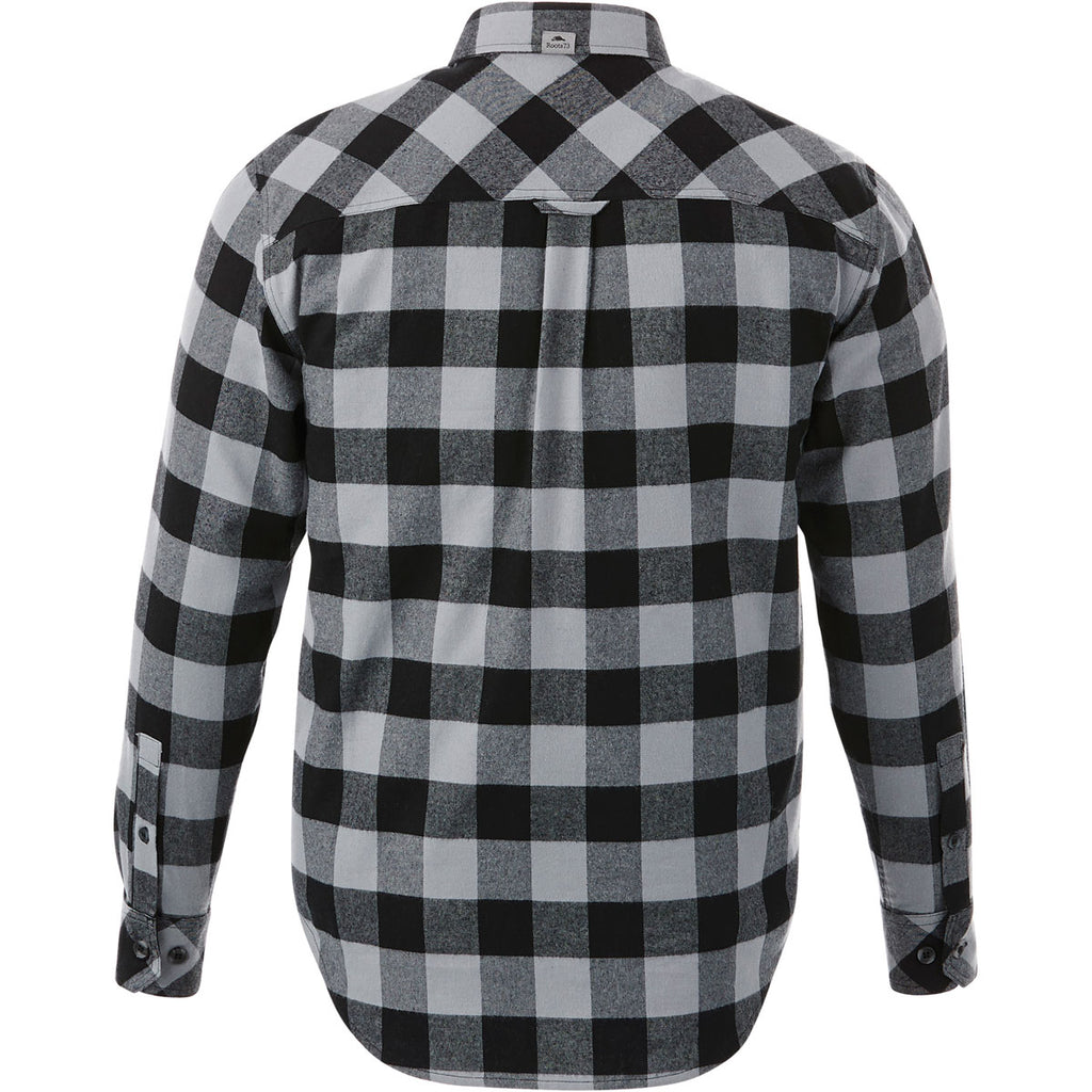 Roots73 Men's Quarry/Black Sprucelake Long Sleeve Shirt