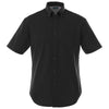 Elevate Men's Black Stirling Short Sleeve Shirt