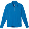 Elevate Men's Olympic Blue Caltech Knit Quarter Zip