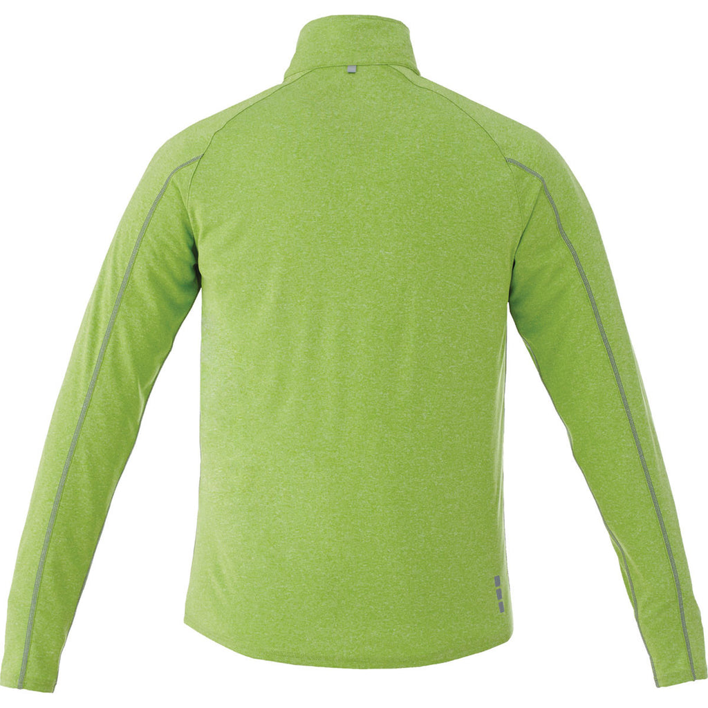 Elevate Men's Apple Heather Taza Knit Quarter Zip