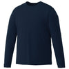 Elevate Men's Navy Parima Long Sleeve Tech Tee