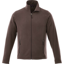 Elevate Men's Chocolate Rixford Polyfleece Jacket