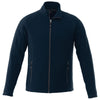 Elevate Men's Navy Rixford Polyfleece Jacket Tall