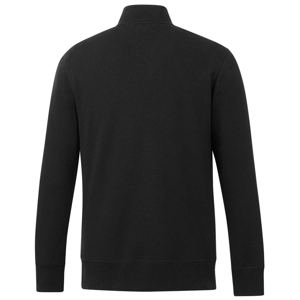 Trimark Men's Black Dayton Classic Fleece Half Zip Pullover