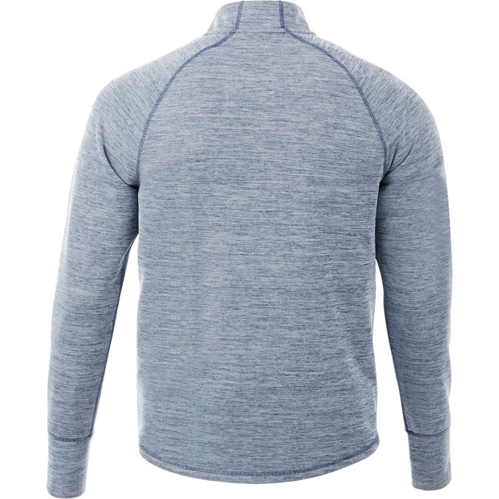 Elevate Men's Invictus Heather Crane Knit Half Zip