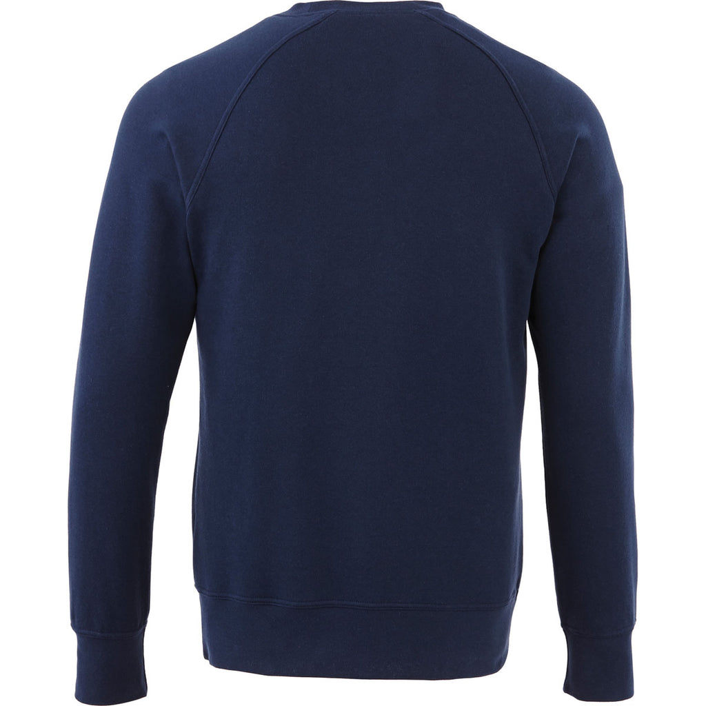 Elevate Men's Vintage Navy Krueger Fleece Crew