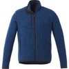 Elevate Men's Metro Blue Heather Tremblant Knit Jacket