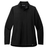 TravisMathew Women's Black Coveside Full-Zip