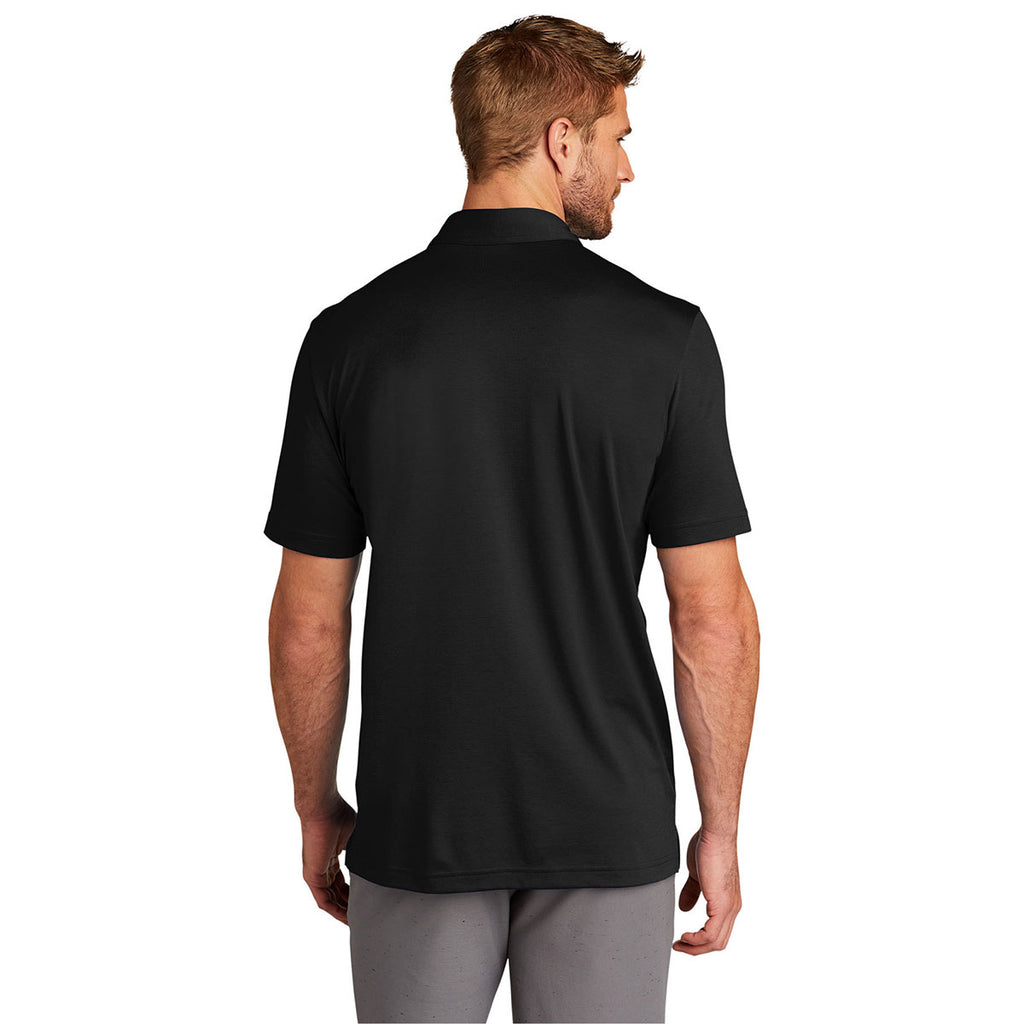 TravisMathew Men's Black Oceanside Solid Polo