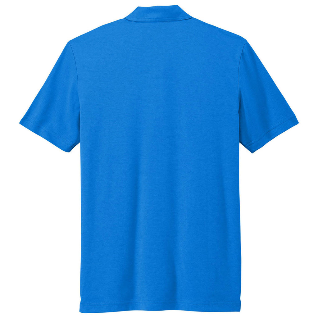 TravisMathew Men's Classic Blue Oceanside Solid Polo