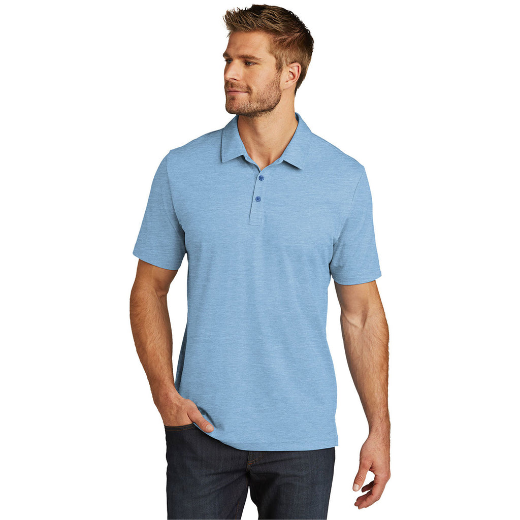 TravisMathew Men's Allure Heather Oceanside Heather Polo