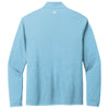 TravisMathew Men's Brilliant Blue Heather Coto Performance Quarter Zip