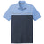 TravisMathew Men's Riviera Heather/Blue Nights Sunset Blocked Polo