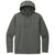 TravisMathew Men's Dark Grey Heather Balboa Hoodied Full-Zip Jacket