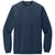 TravisMathew Men's Blue Nights Heather Long Weekend Crew