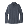 TravisMathew Women's Vintage Indigo Heather Crestview 1/4-Zip