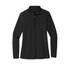 TravisMathew Women's Black Crestview 1/4-Zip