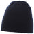 Elevate Navy Level Knit Beanie