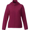 Elevate Women's Maroon Toba Packable Jacket