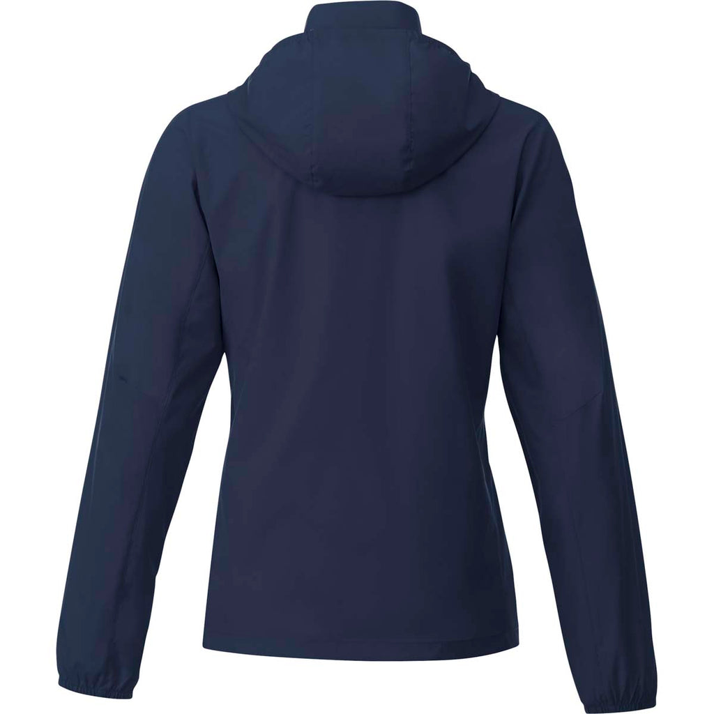 Elevate Women's Vintage Navy Toba Packable Jacket