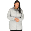 Trimark Women's Silver Manzano Eco Softshell Jacket