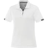 Elevate Women's White Kiso Short Sleeve Polo